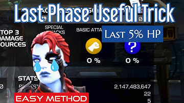 Scytalis Last Phase 5% HP Useful Trick 🤣 |