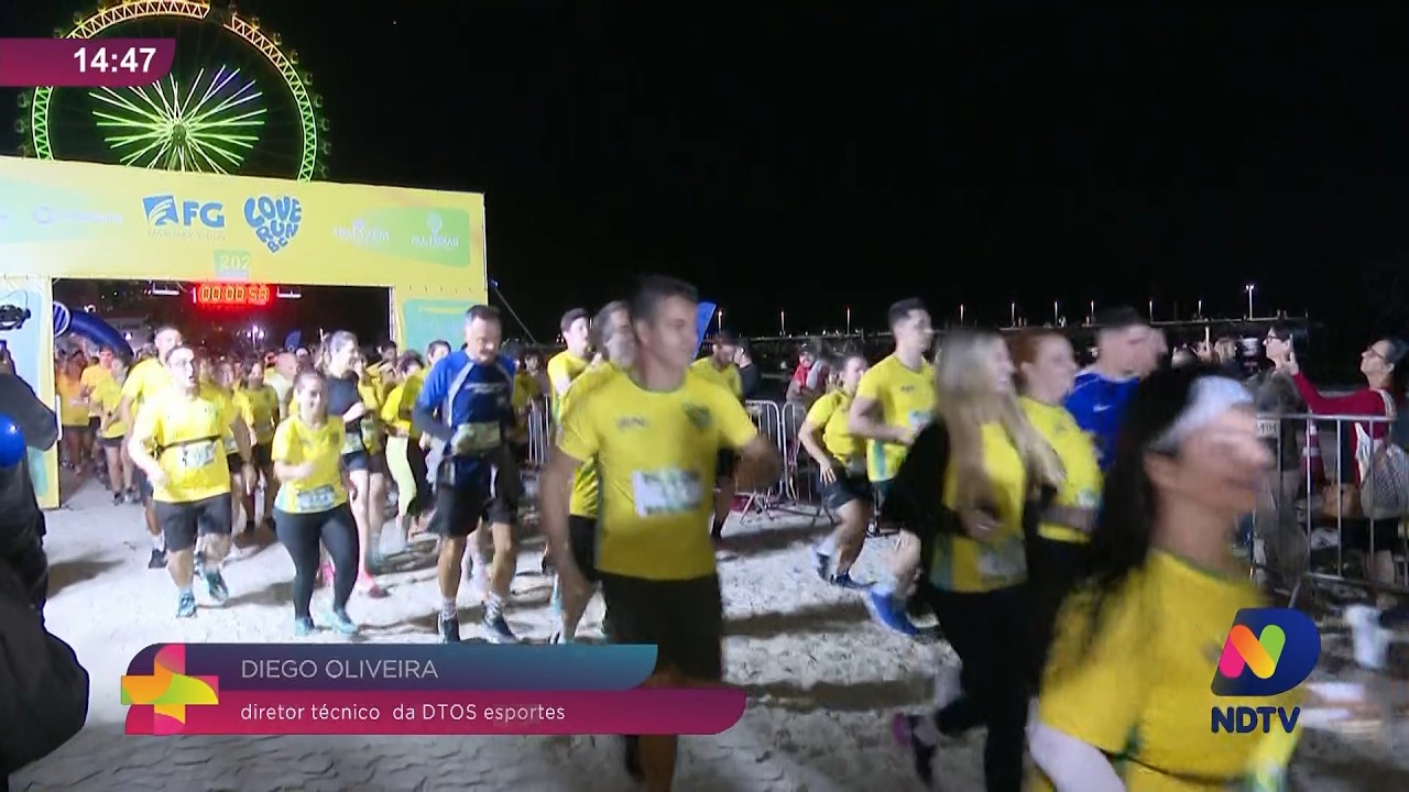 Love Run reúne mais de 800 atletas em Balneário Camboriú