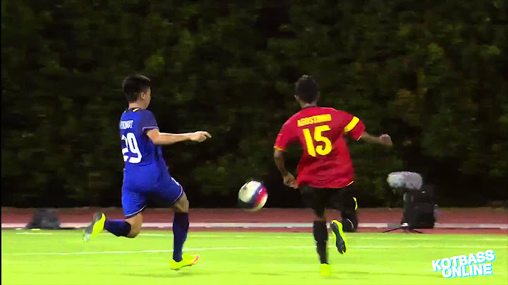 ไฮไลท์ฟุตบอลครึ่งแรก ไทย vs ติมอร์-เลสเต ซีเกมส์ 28 ประเทศสิงคโปร์