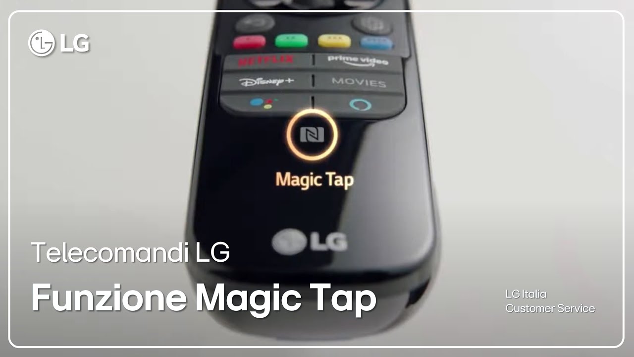 TV LG | Nuovo telecomando puntatore MR21GC - Funzione Magic Tap - YouTube