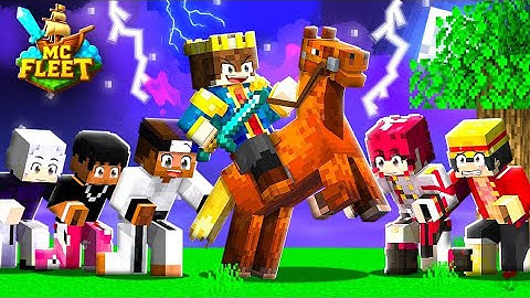 Becoming THE STRONGEST PLAYER In This Server 😰| mcFleet