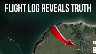 Drone Crashed Into the Water - Flight Log Reveals Why!