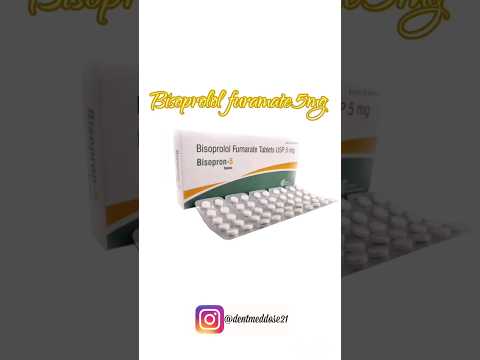 Bisoprolol furamate 5mg uses,class of medication and side-effects