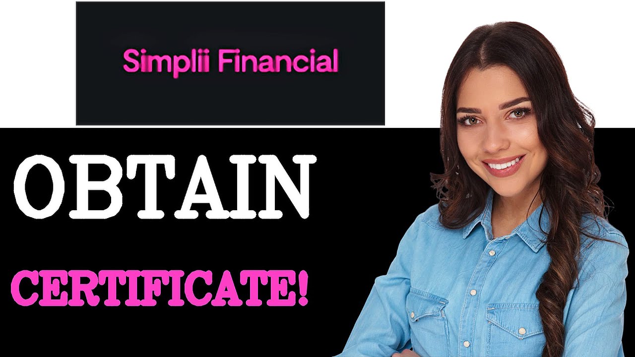 How To Get A Balance Certificate From Simplii Financial (2025) - YouTube