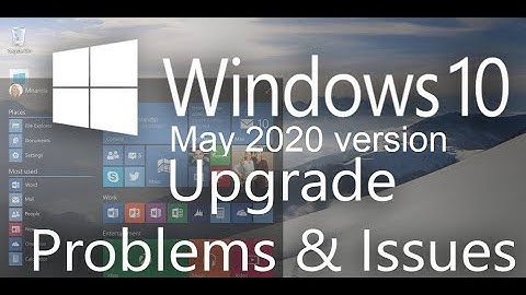 Wait ! Do not update windows10 update May 2020 version 2004 yet  - known issues, bugs - Solution