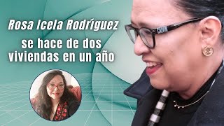 Rosa Icela Rodríguez se hace de dos viviendas en un año