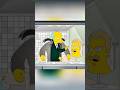 Burns se vuelve amigable👊 #simpsons #shorts