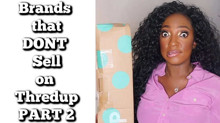 Brands that DONT SELL on Thredup Part 2 | Can I Resell Clothing for MORE MONEY MYSELF?!