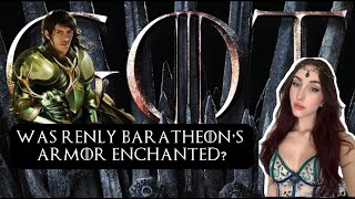 Was Renly Baratheon's Armor Enchanted? A Song of Ice and Fire Theory
