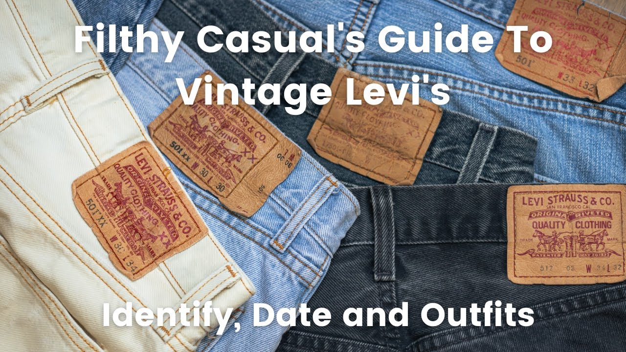 Vintage Levi's Guide: How To Buy, Date and Style - YouTube
