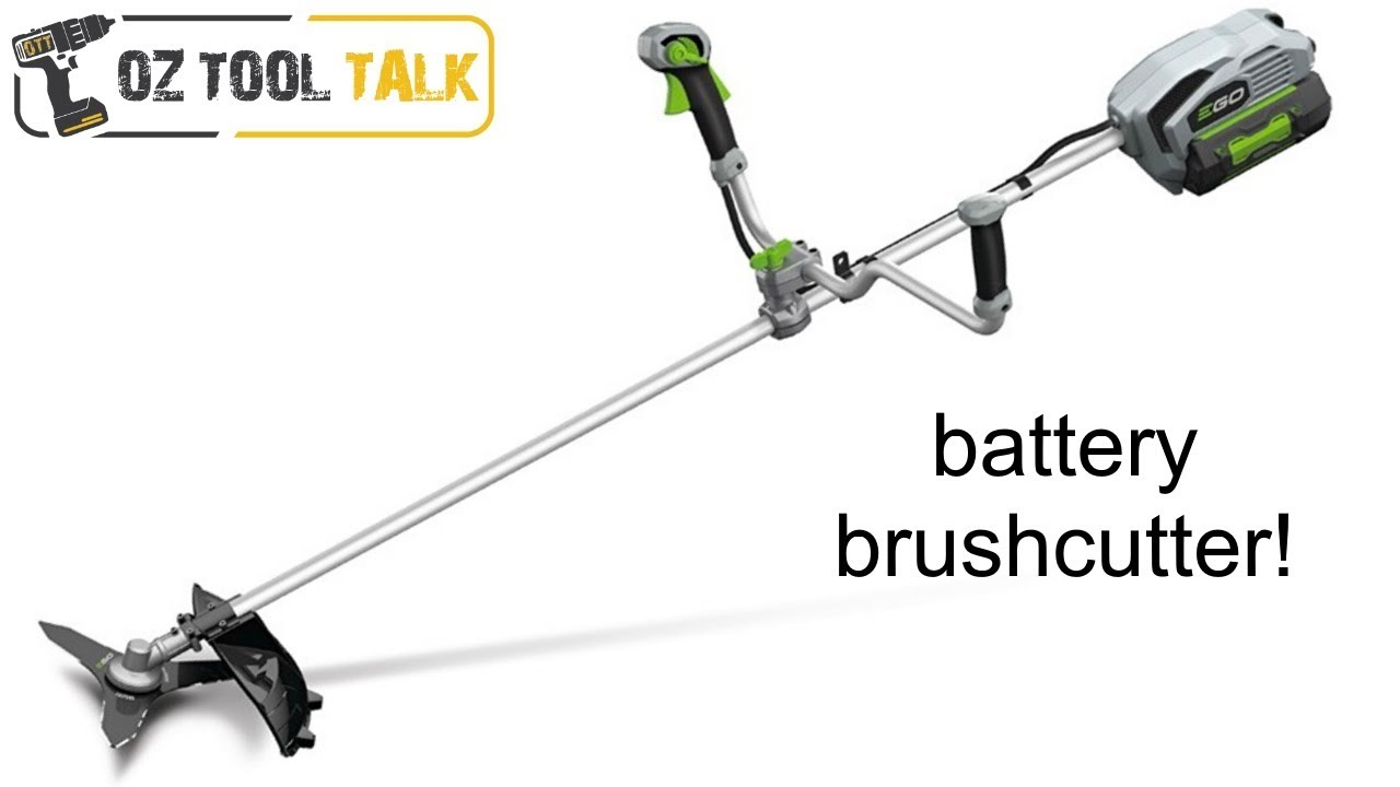 cordless brush cutter with metal blade