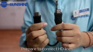 SUNSHINE HD microscope teaching video SZM45T-B1-1600S