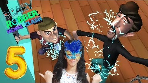 scary robber home clash level 5 | In yo safe  | Gameplay Walkthrough | iOS android