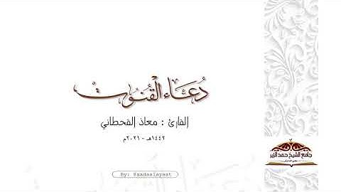 اللهم اهدِ نسائنا ونساء المسلمين 🌿. القارئ معاذ القحطاني ١٤٤٢هـ #دعاء