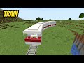 Build realistic train in minecraft  create mod v05
