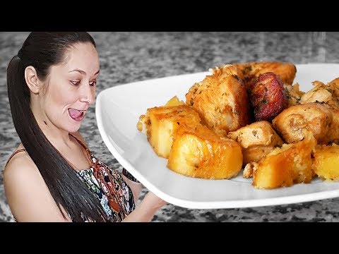 RECEITA DE FRANGO COM BATATA NA PANELA DE PRESSÃO!! Receitas Fáceis da Craudete - Como Fazer DIY