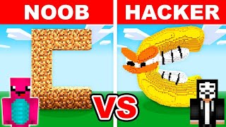 NOOB vs HACKER: ALPHABET LORE ÉPÍTŐ KIHÍVÁS (C Betű)