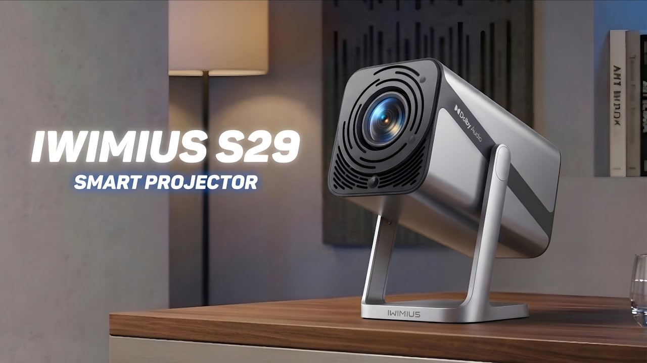 A Gimbal-Designed Projector at an Affordable Price! iWIMIUS S29