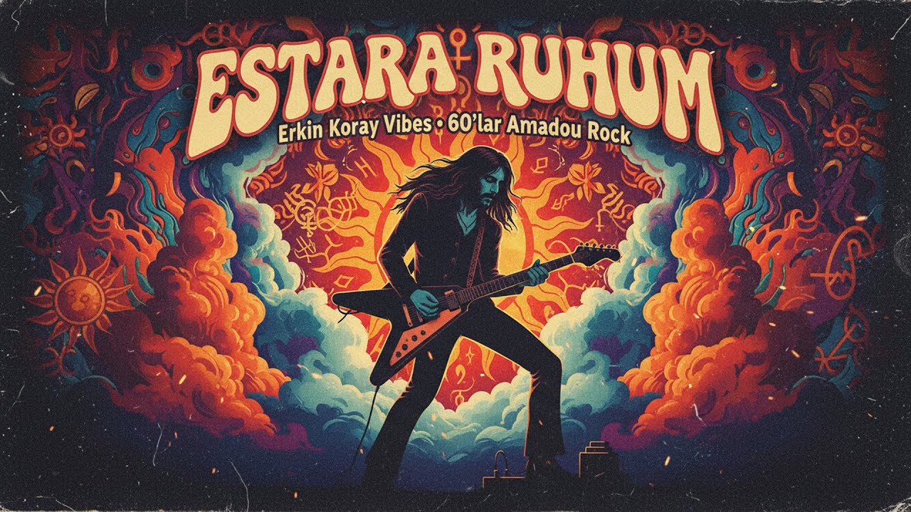 🔥 Estara Ruhum | 60’lar Türk Rock (Erkin Koray Tarzı Anadolu Psychedelic)