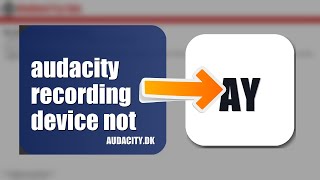 How To Fix Audacity Recording Device Not Found 2026 (EASY GUIDE)