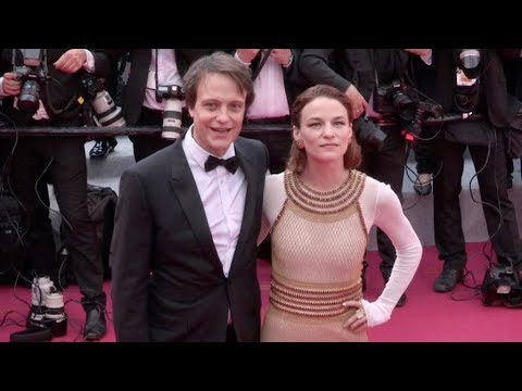 August Diehl and Valerie Pachner on the red carpet for A Hidden ...