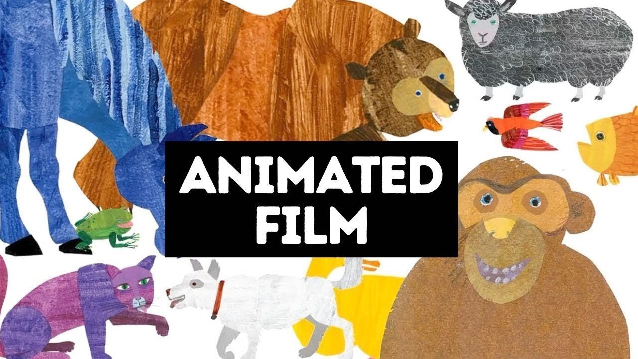 Brown Bear, Brown Bear What do you see? ANIMATED Film (Kids Book Read ...
