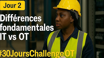 📌 Jour 2 → Différences fondamentales IT vs OT👷🏾‍♀️