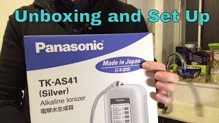 Panasonic Alkaline Ionizer TKAS41  Unboxing and Installation  Clueless Dad