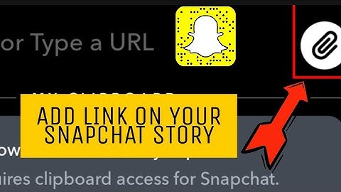 How to add link on your Snapchat story 2023