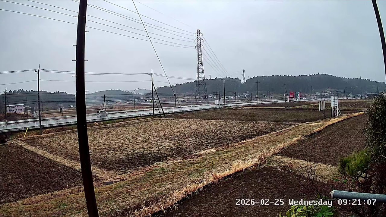 茨城県笠間市上市原ライブカメラ Ibaraki Kasama Live camera.World.cam.