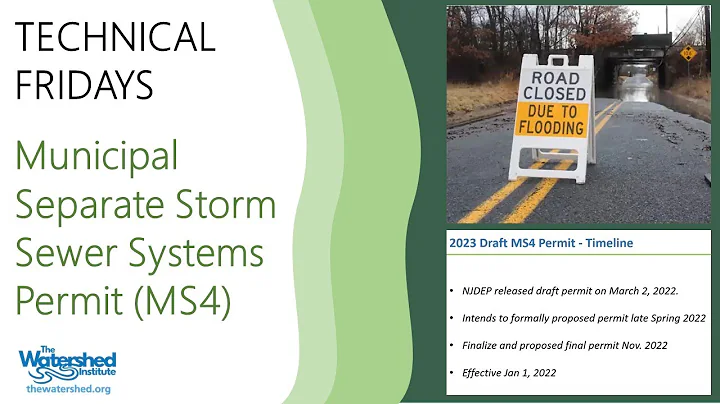 Understanding Municipal Separate Storm Sewer MS4 Requirements in NJ