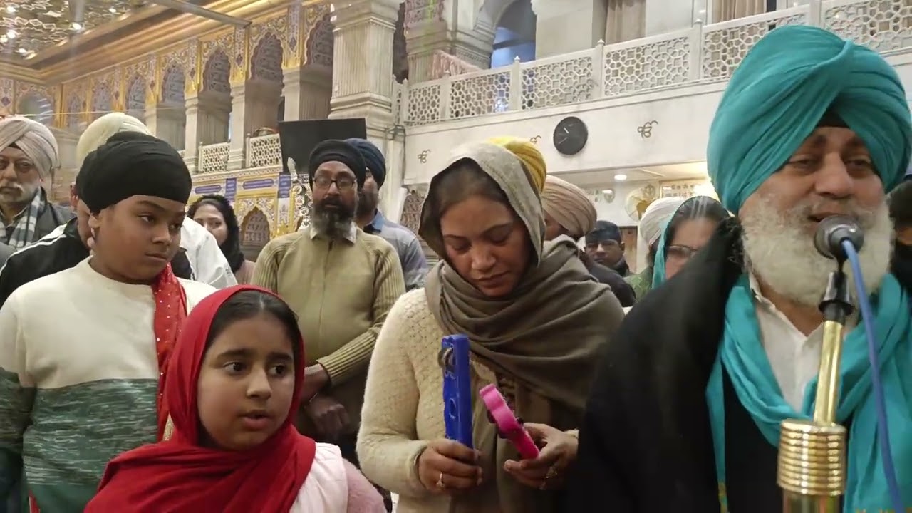 Shabad Chowki 🙏🏻🙏🏻 Gurdwara Sis Ganj Sahib Ji 🙏🏻🙏🏻