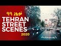Driving in Tehran, Iran 2020 - ولنجک تجریش شریعتی