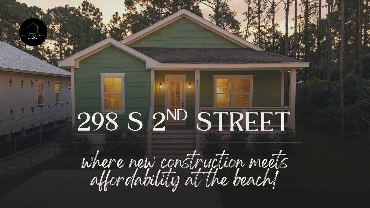 Charming new construction in north Santa Rosa Beach!