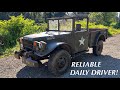Whats it like to drive a 70 year old military truck 1953 dodge m37 back on the road