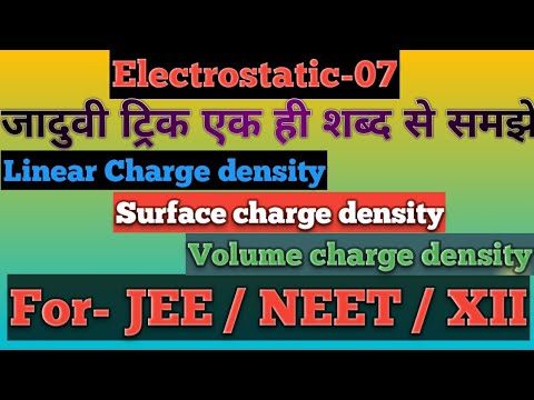 #Linear Charge density, Surface charge density and Volume charge ...