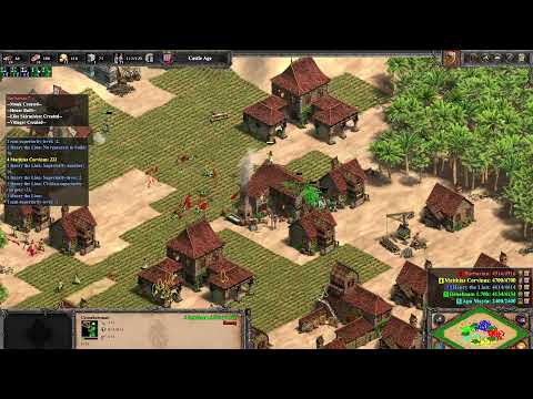 AOE2DE Extreme AI vs Barb AI vs Rehoboam AI vs HD AI vs CD AI