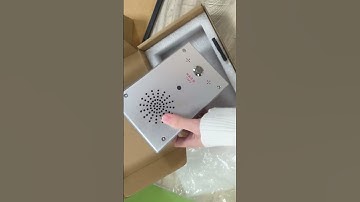 Video Sip Intercom Broadcast, Elevator, Door  #tech #intercom