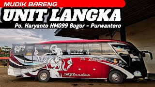 KESERUAN FULL ONEWAY JALUR KANAN ‼️TRIP ARUS MUDIK 2024 BARENG PO. HARYANTO 099 ' KALDERA '