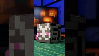 Crafting a mini Enderman head 🌟