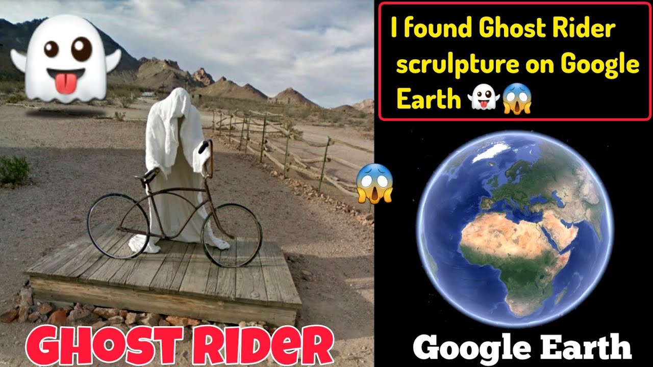 🌍What!? The Ghost Rider👻 Statue on Google Maps😱📍 - YouTube