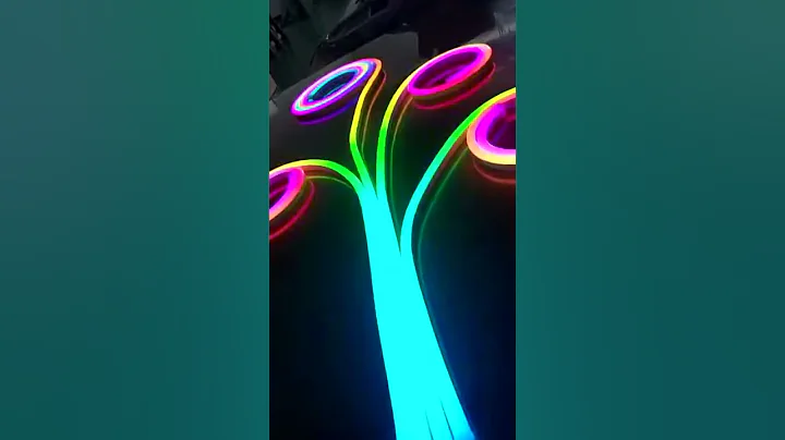 1225 neon flex with IC ws2811 led strip lights