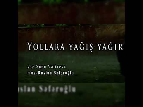 Bəyimxanım Yollara yağış yağır