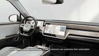 Rivian's Upcoming Subscription Service Includes WiFi, Music and Video Streaming