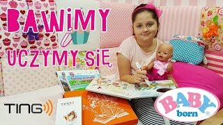 👶🏽 BABY BORN 🏫 BAWIMY I UCZYMY SIĘ MÓWIĄCYM DŁUGOPISEM 🖊️ TING