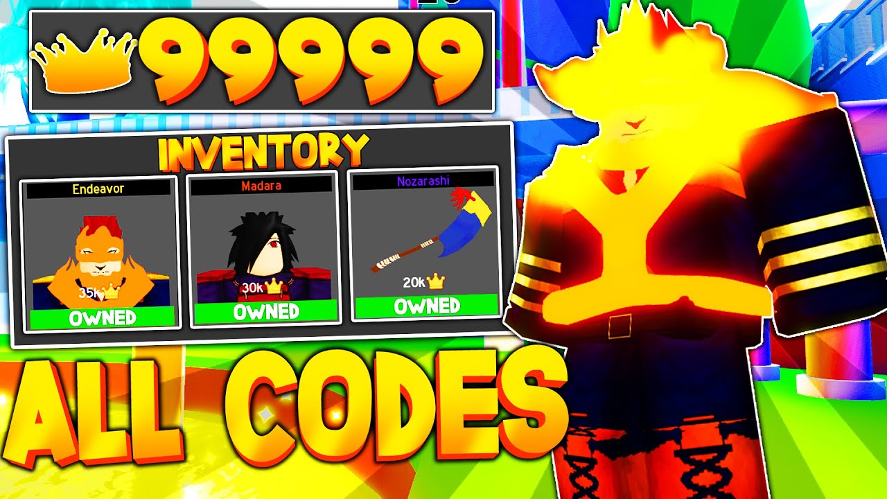 Roblox Anime Fighting Simulator codes 31 code May 2023