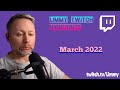 Limmy twitch highlights  march 2022