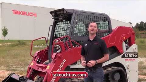 Takeuchi TL10V2 Redesigned Cab Feature