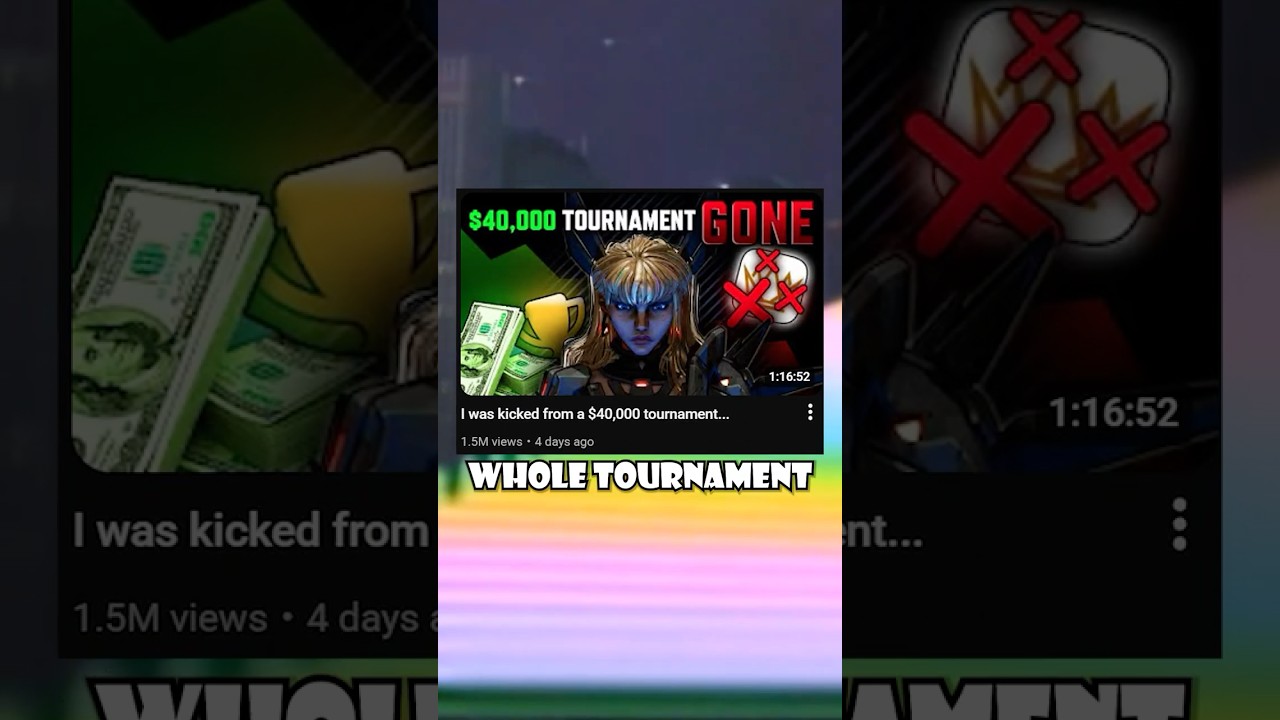 The 40K Tournament Incident.