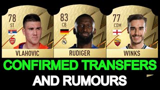 FIFA 22 CONFIRMED TRANSFERS AND TRANSFER RUMOURS, TRANSFER NEWS FT. VLAHOVIC, RUDIGER, WINKS.